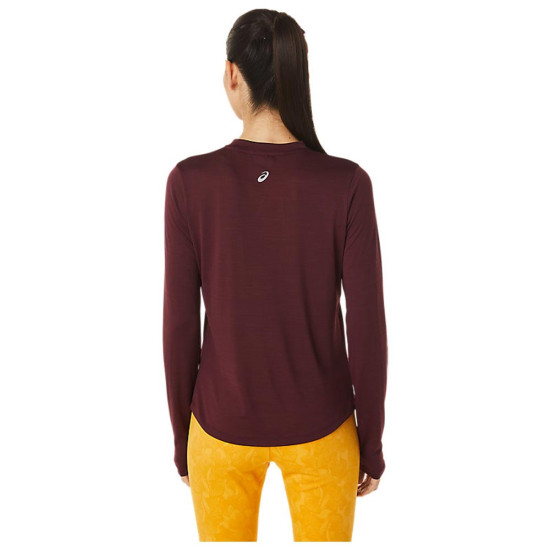 Asics Γυναικεία μακρυμάνικη μπλούζα Mock Neck Run LS Top